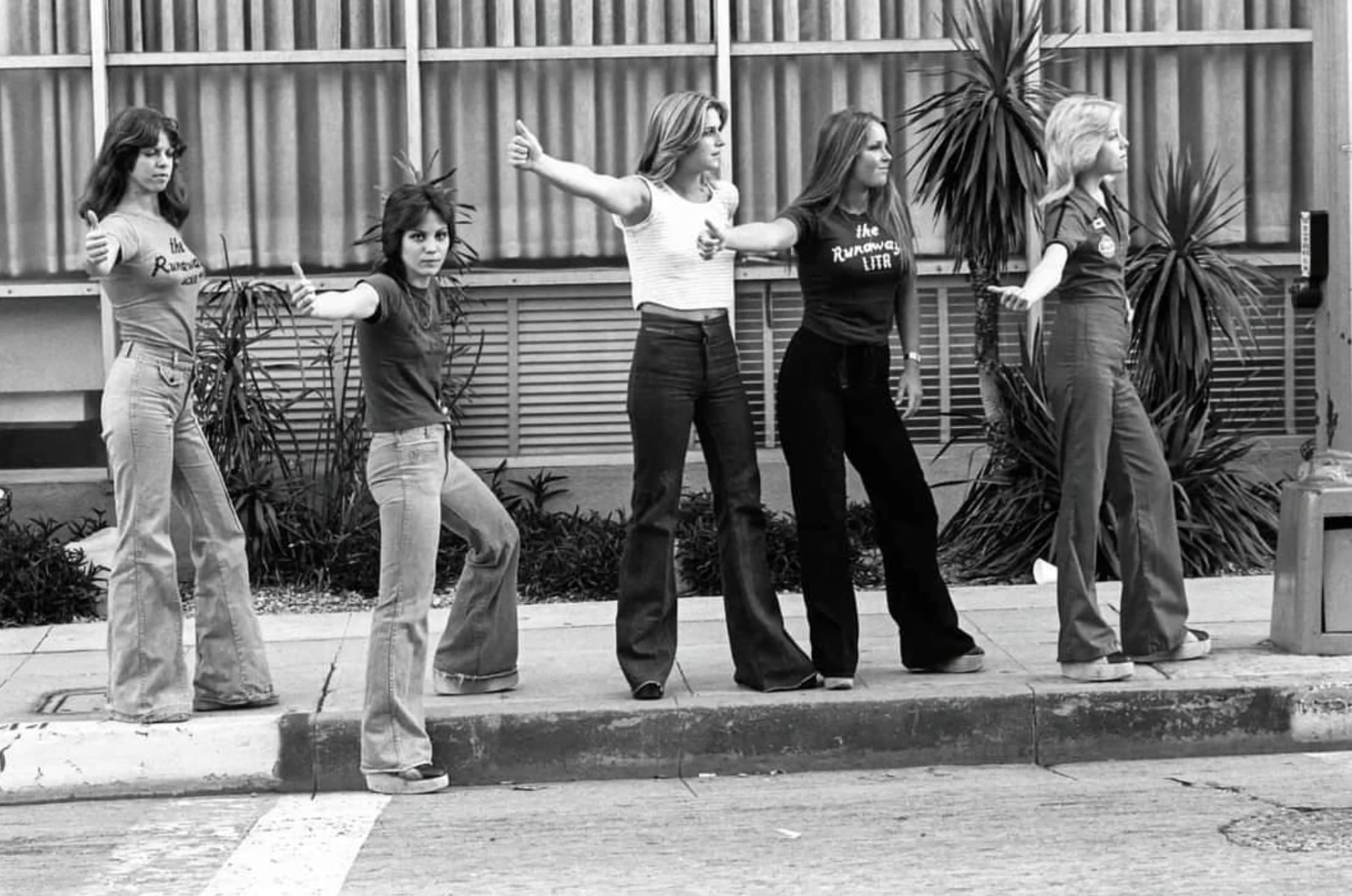 During rehearsals, Fowley would make the band run “heckler’s drills,” in which they’d have to practice their songs while men threw items at them, as though they were being heckled onstage. 

